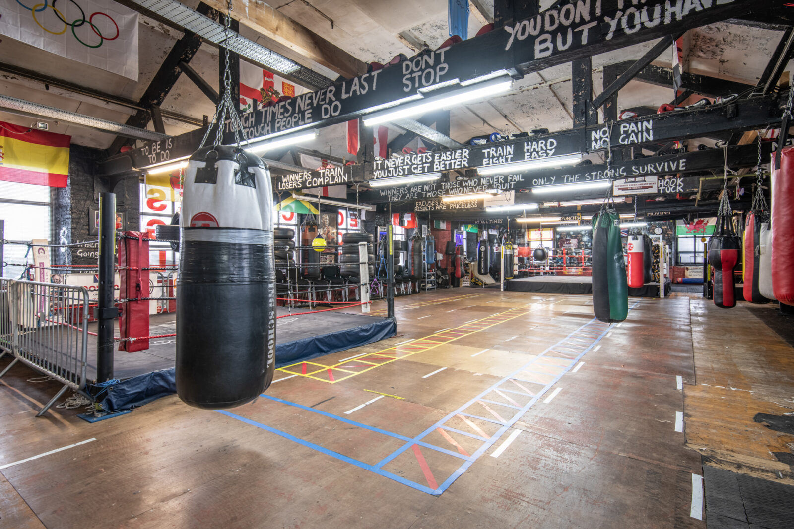 Boxing gym, manchester shoot locations