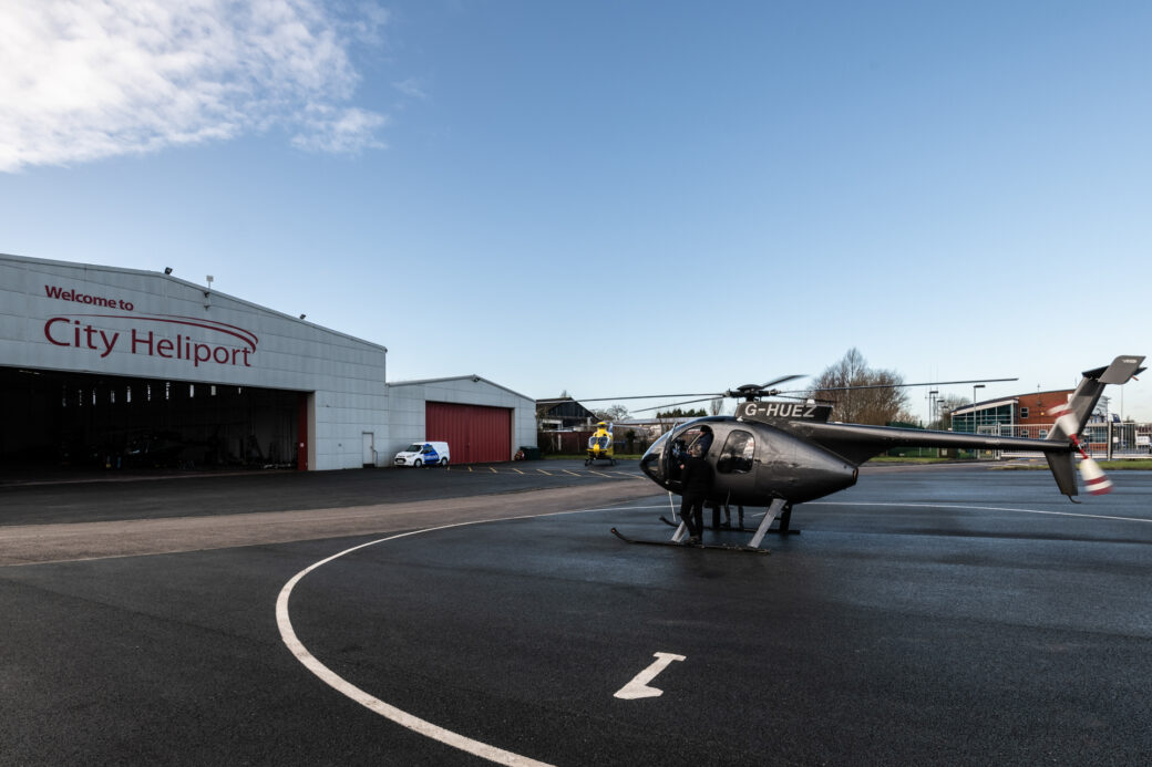 Industrial Airport in Greater Manchester