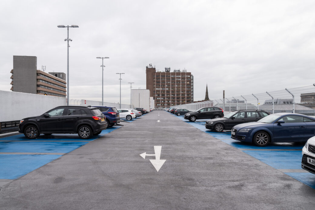 Car park in Lancashire