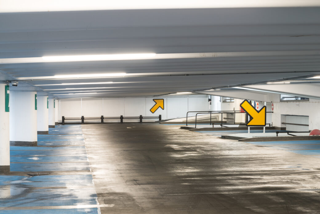 Car park in Lancashire