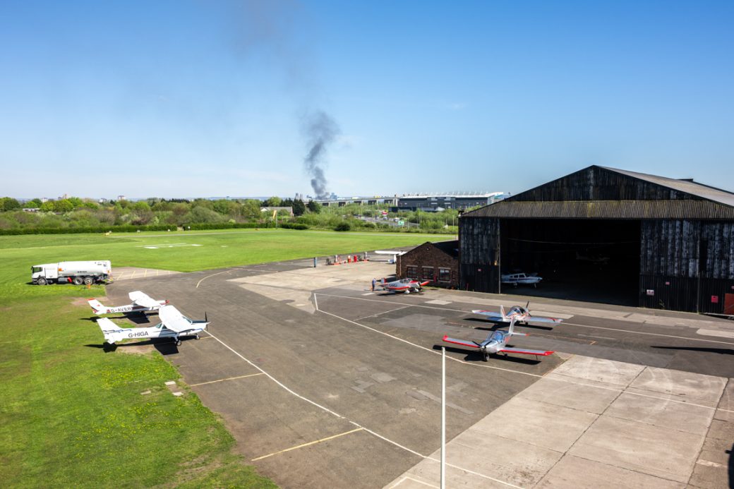 Industrial Airport in Greater Manchester