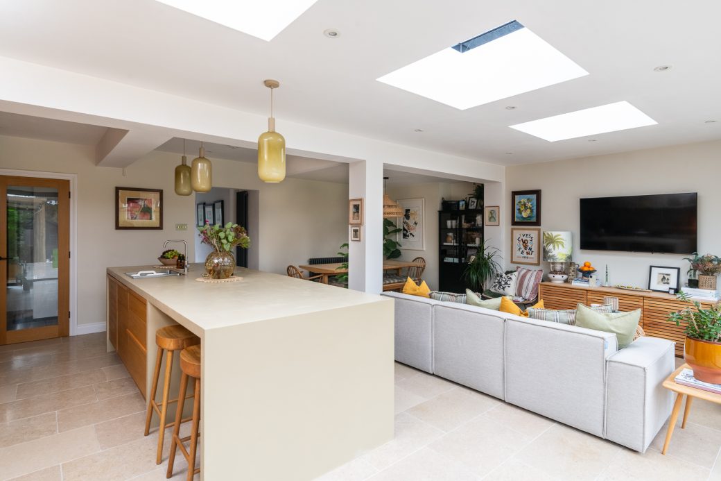 Modest family home in Leicestershire