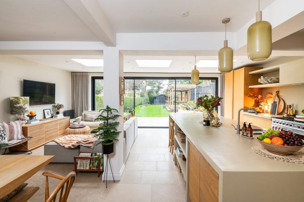 Modest family home in Leicestershire