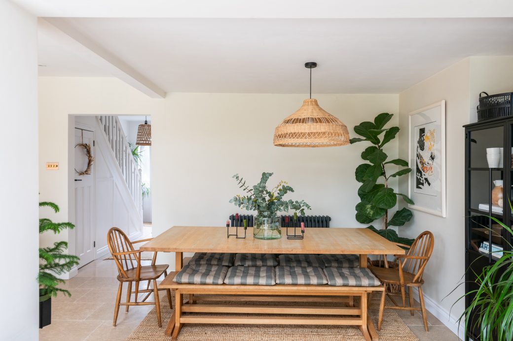Modest family home in Leicestershire