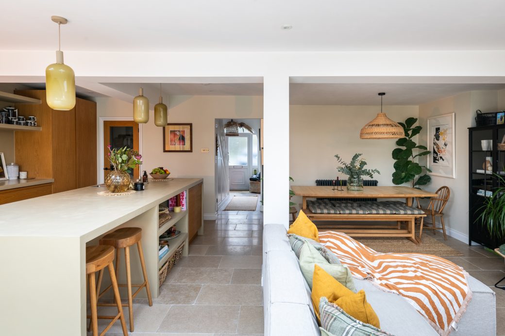 Modest family home in Leicestershire
