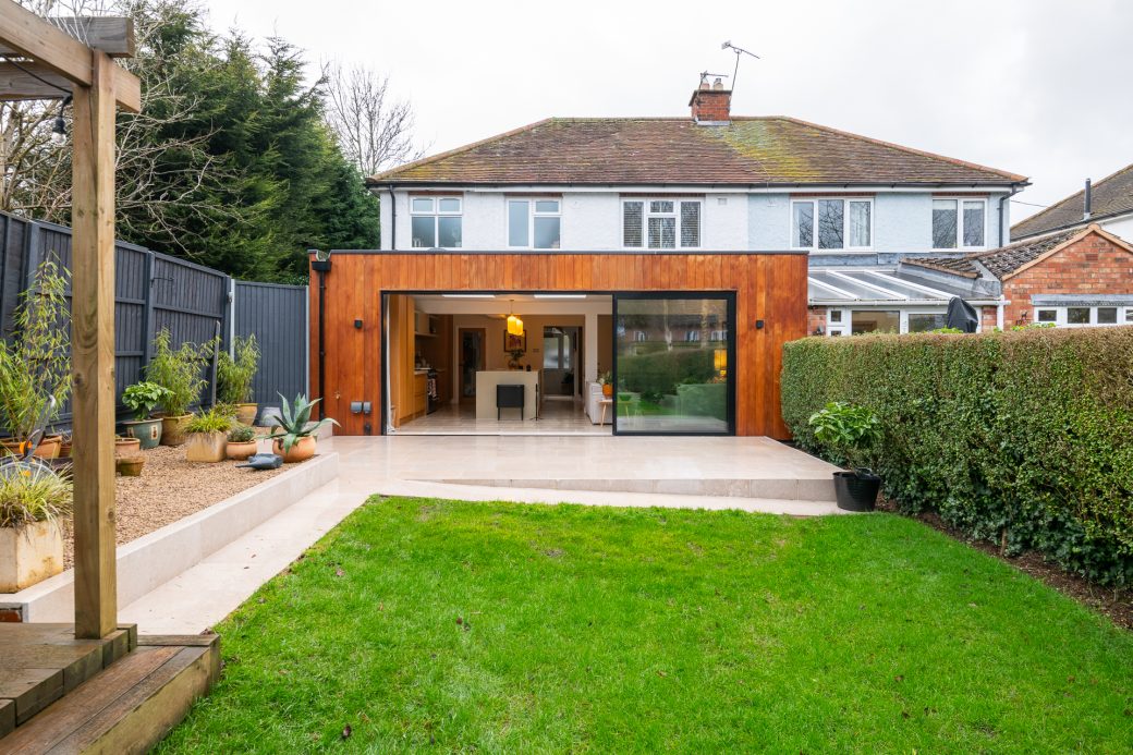 Modest family home in Leicestershire
