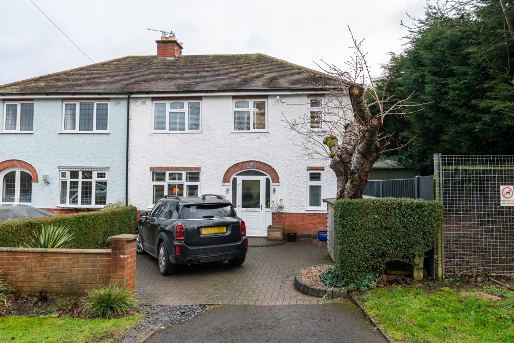 Modest family home in Leicestershire