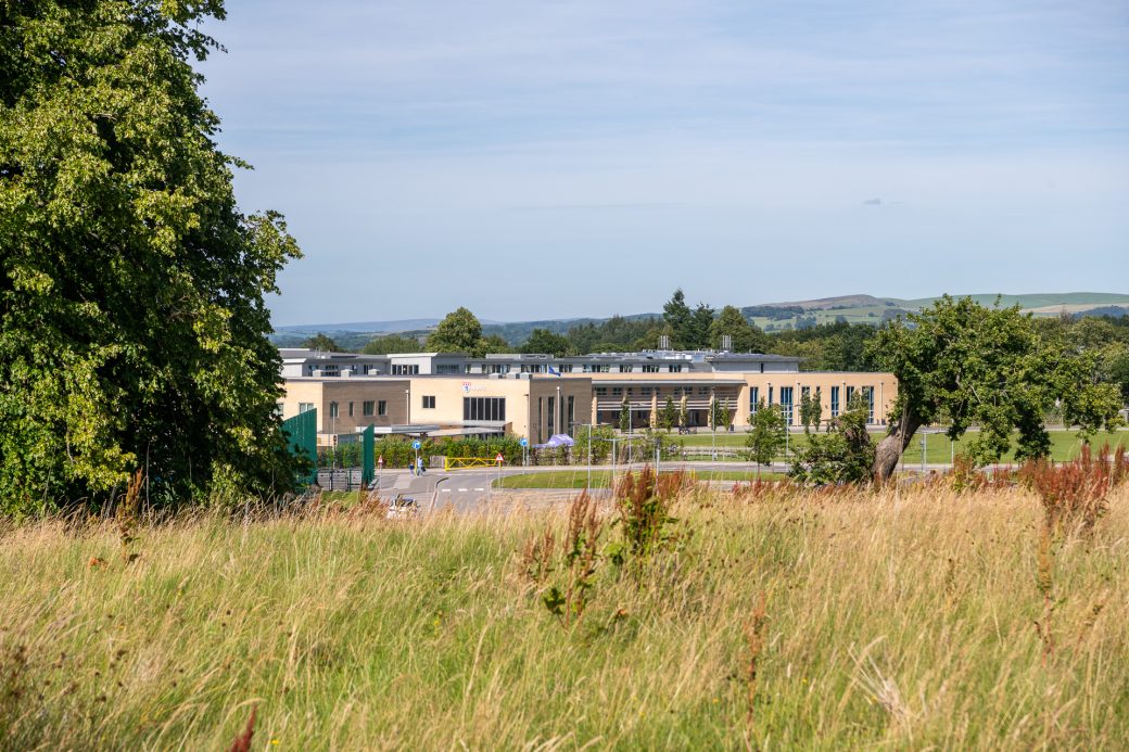 Large private school filming location in Cheshire