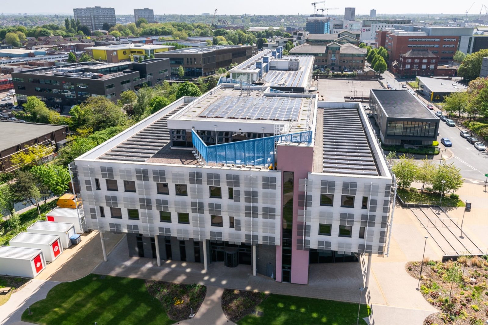 Modern office, birmingham shoot locations, skyline