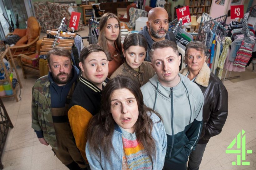 Promo image for Channel 4 comedy series, Pushers