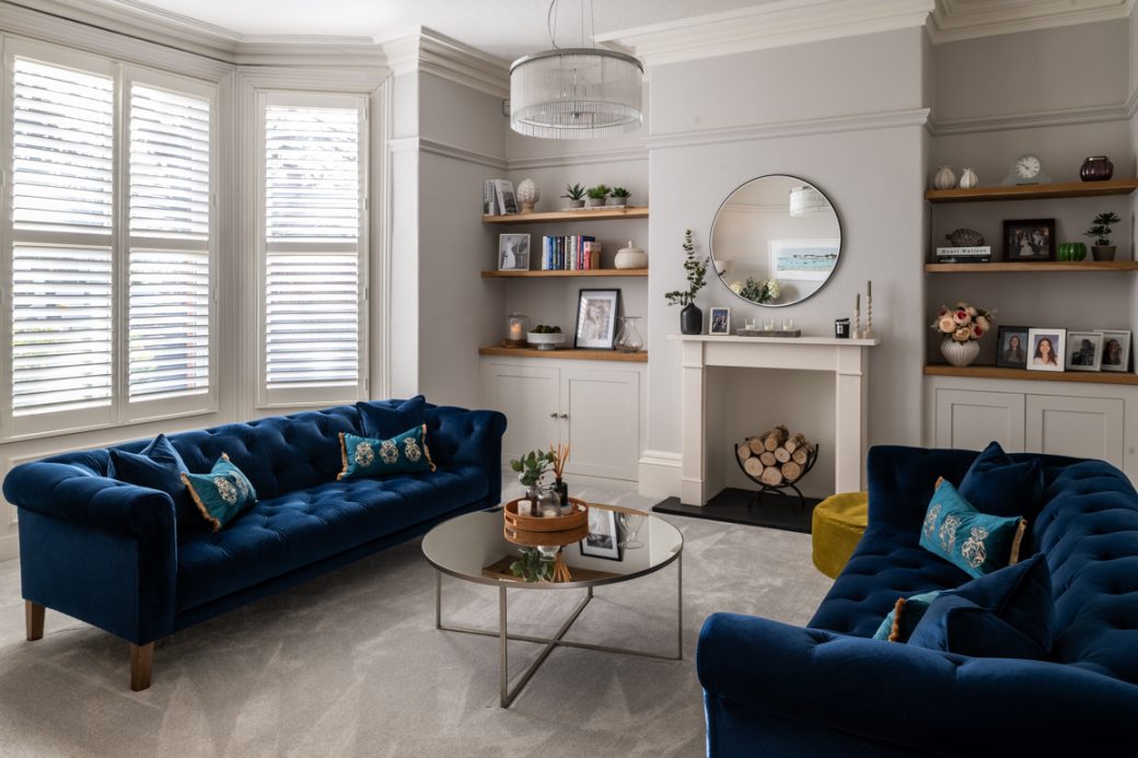 Large London-style red-brick family home in Cheshire