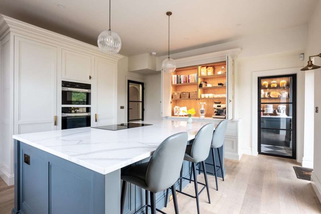 Large London-style red-brick family home in Cheshire