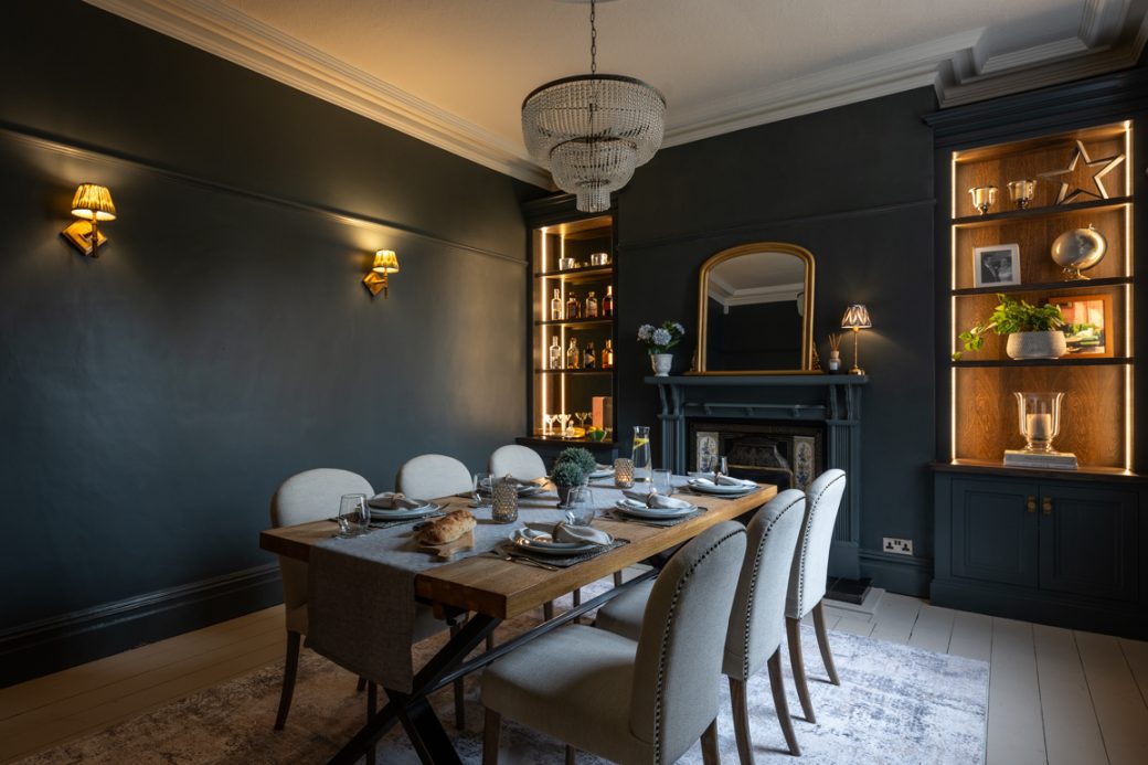 Large London-style red-brick family home in Cheshire