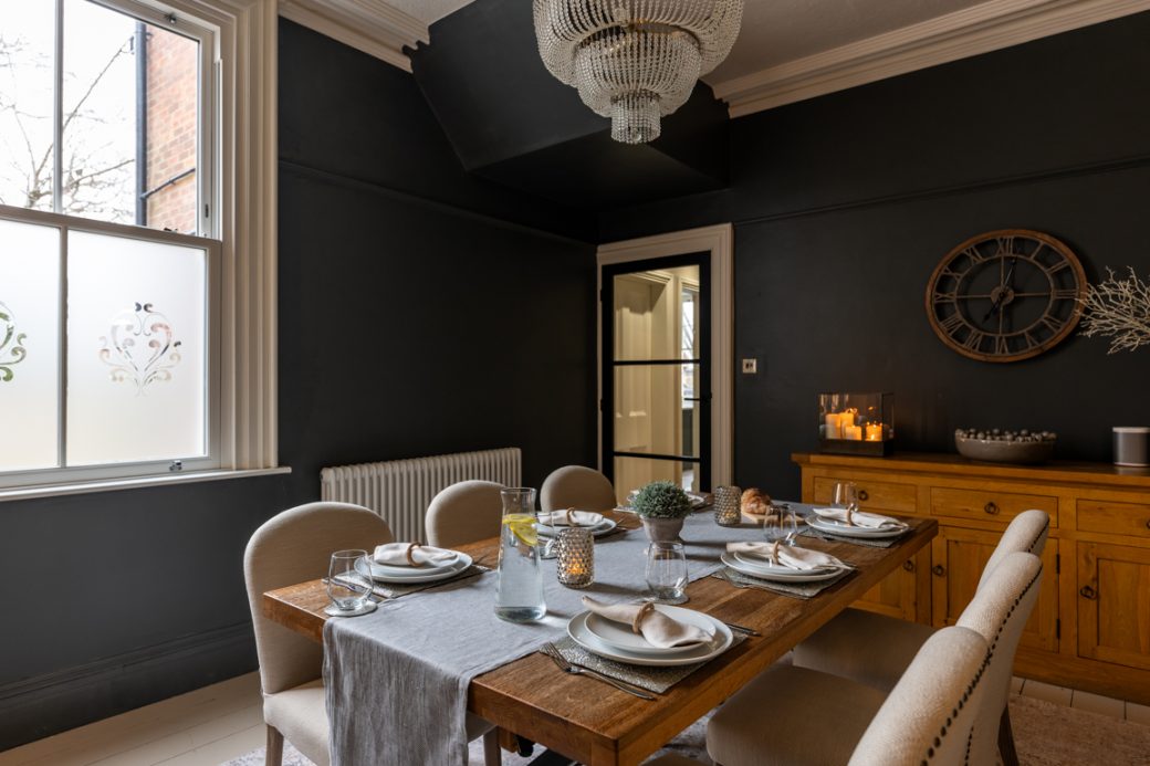 Large London-style red-brick family home in Cheshire