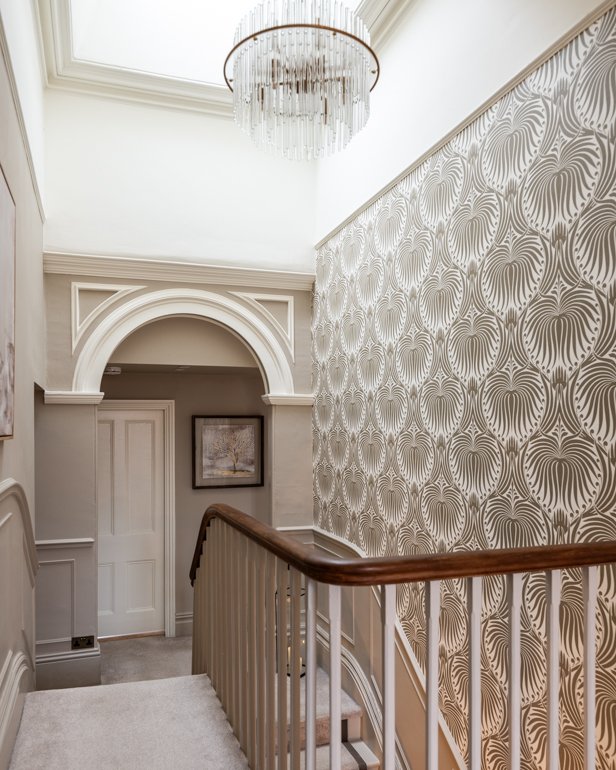 Large London-style red-brick family home in Cheshire