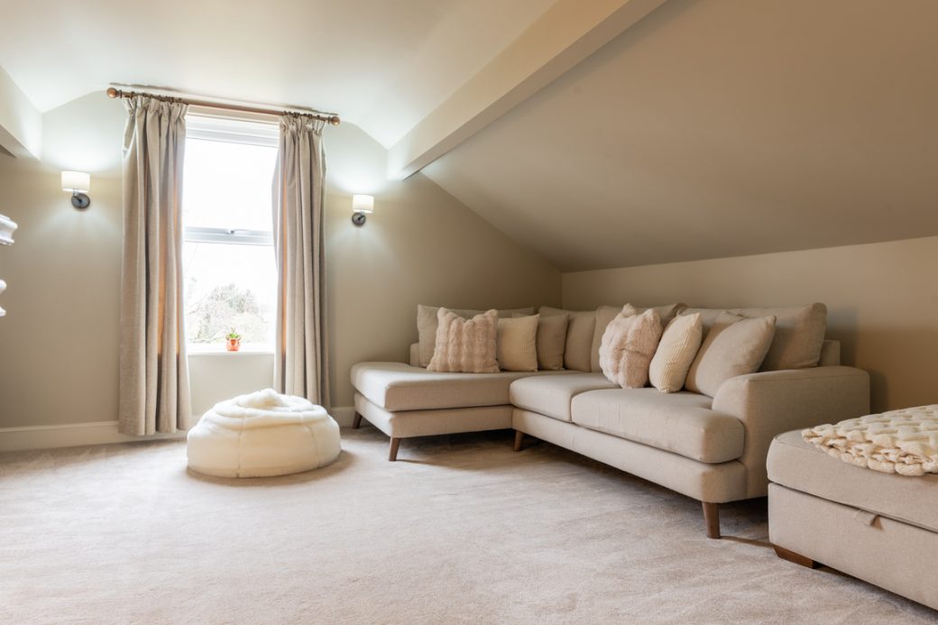 Large London-style red-brick family home in Cheshire