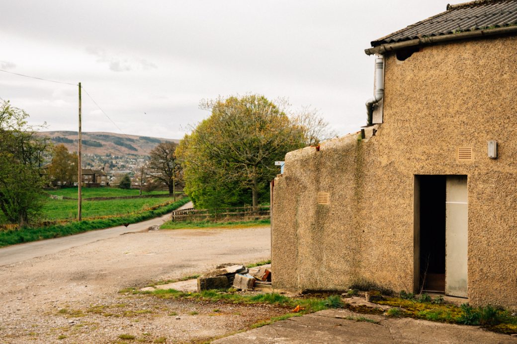 Derelict Dairy Farm Shoot Location with Industrial Edge