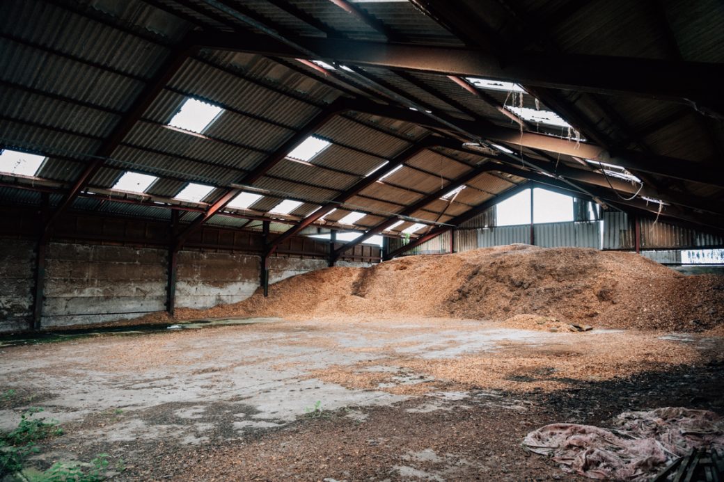 Derelict Dairy Farm Shoot Location with Industrial Edge
