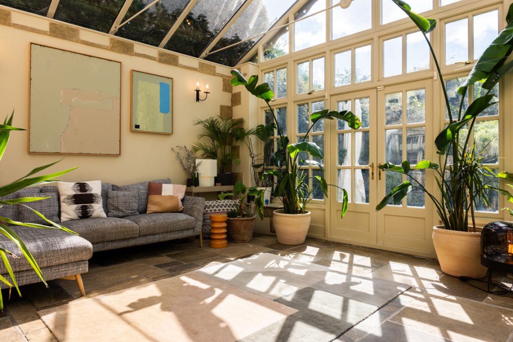 Large Residential Garden with Outdoor Pool in Yorkshire