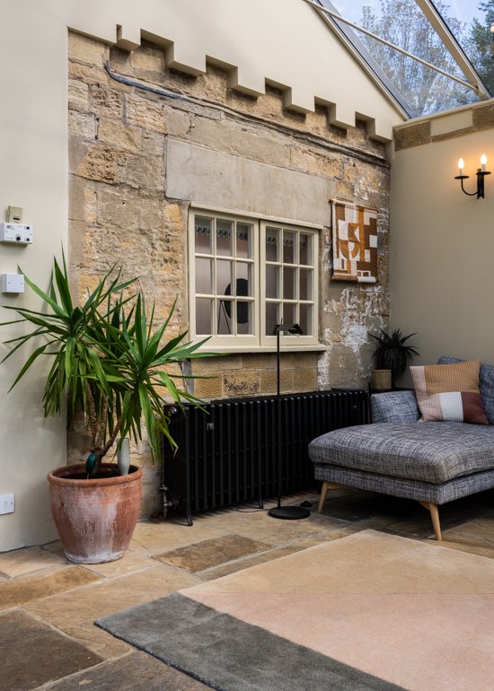 Large Residential Garden with Outdoor Pool in Yorkshire