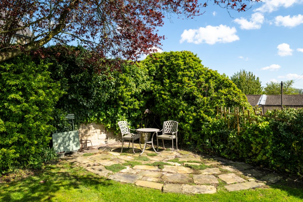Large Residential Garden with Outdoor Pool in Yorkshire