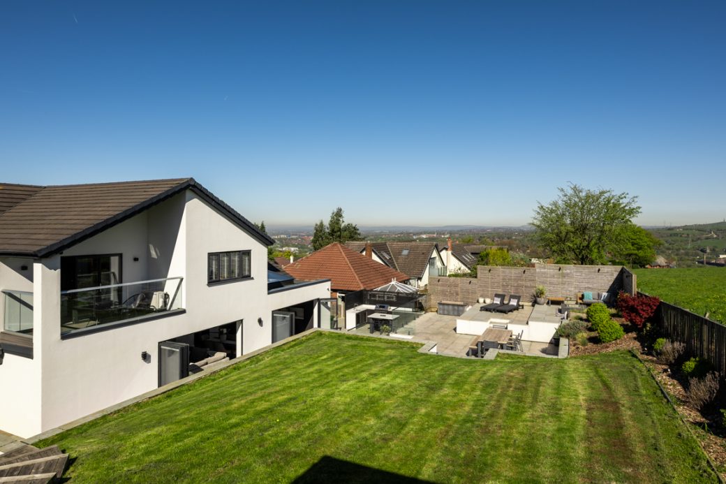 A Large Residential Garden and Family Home in Greater Manchester