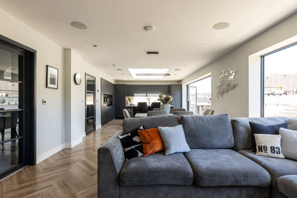 A Large Residential Garden and Family Home in Greater Manchester