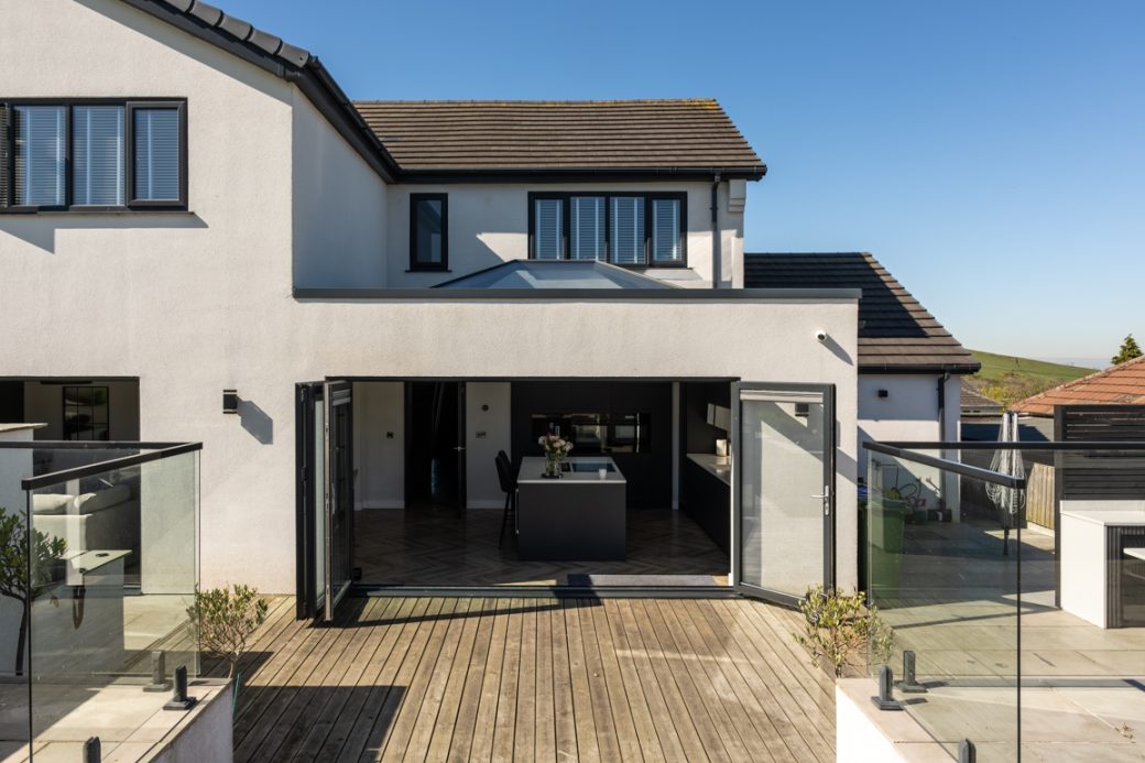 A Large Residential Garden and Family Home in Greater Manchester