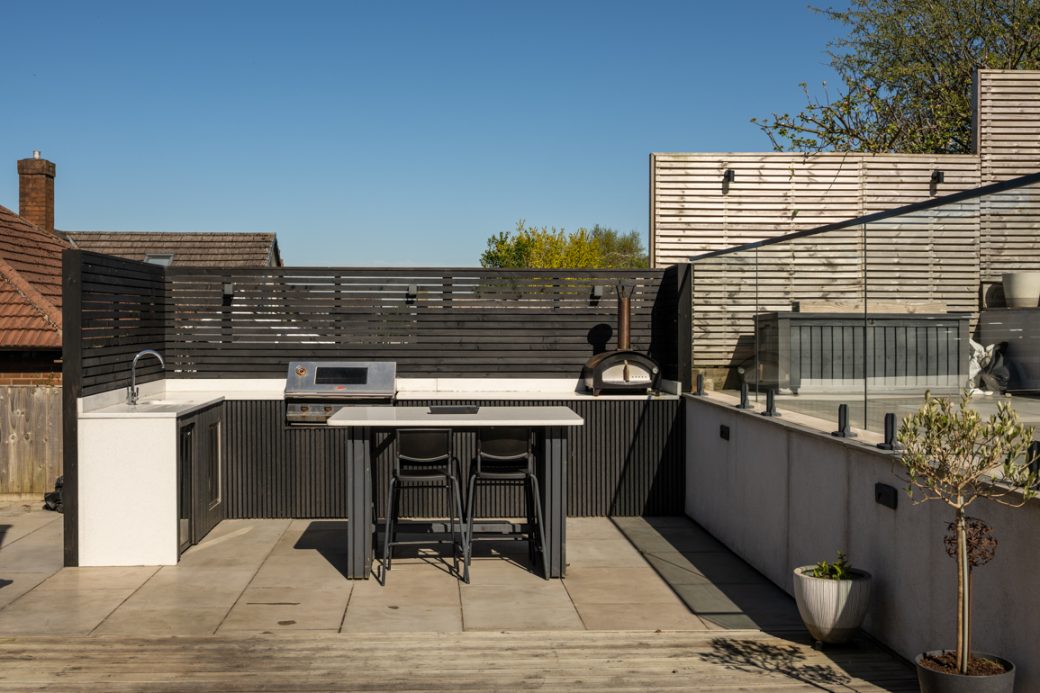 A Large Residential Garden and Family Home in Greater Manchester