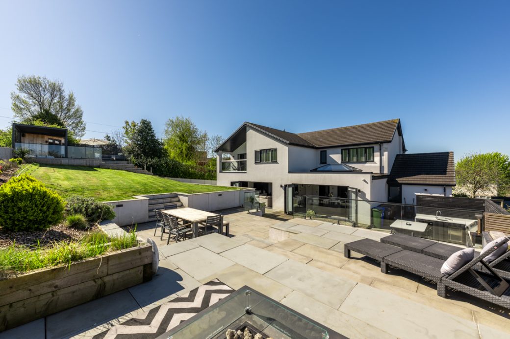 A Large Residential Garden and Family Home in Greater Manchester