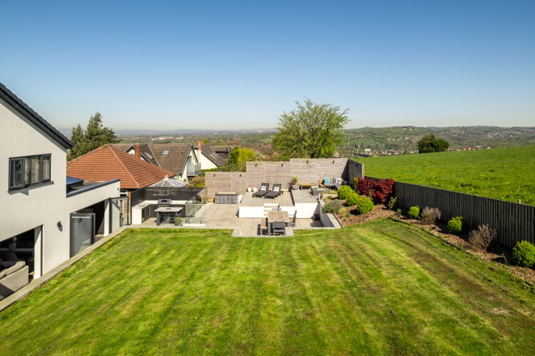 A Large Residential Garden and Family Home in Greater Manchester
