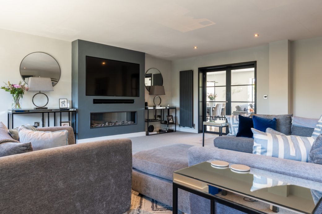 A Large Residential Garden and Family Home in Greater Manchester