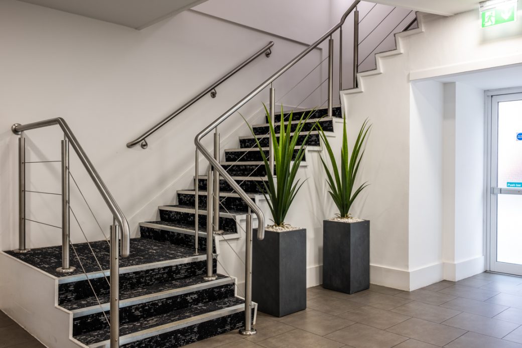 City Centre Skyline Office Filming Location with Rooftop in Manchester
