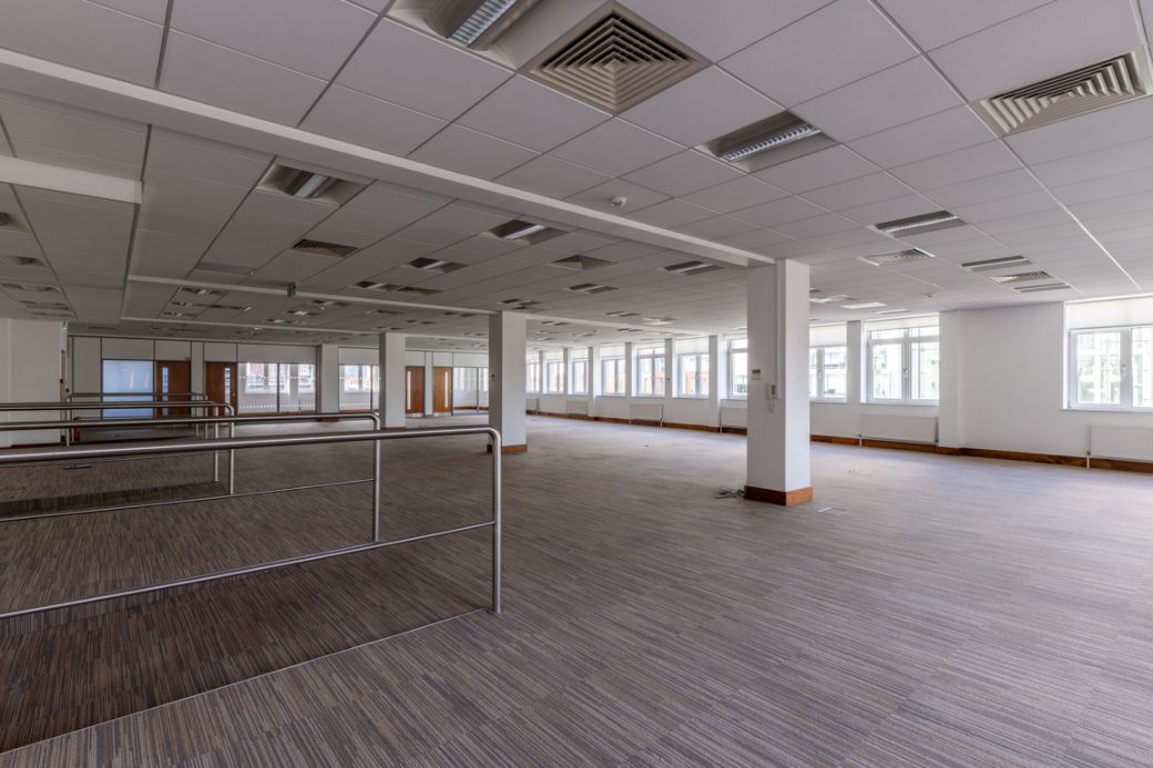 City Centre Skyline Office Filming Location with Rooftop in Manchester
