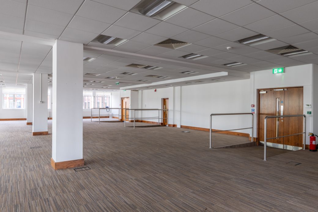 City Centre Skyline Office Filming Location with Rooftop in Manchester