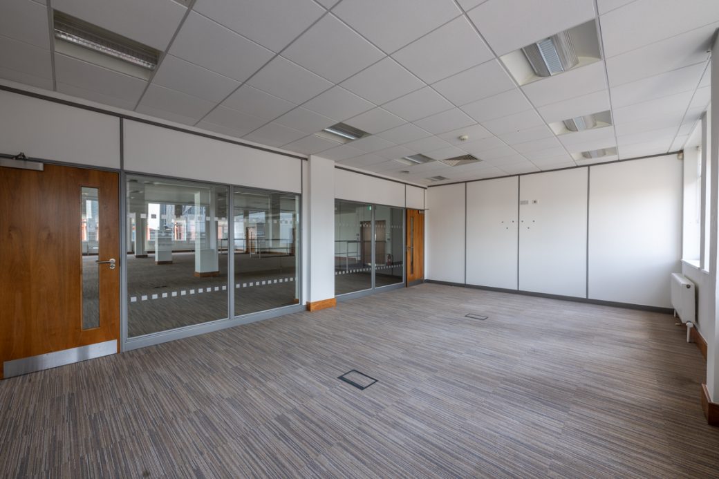 City Centre Skyline Office Filming Location with Rooftop in Manchester
