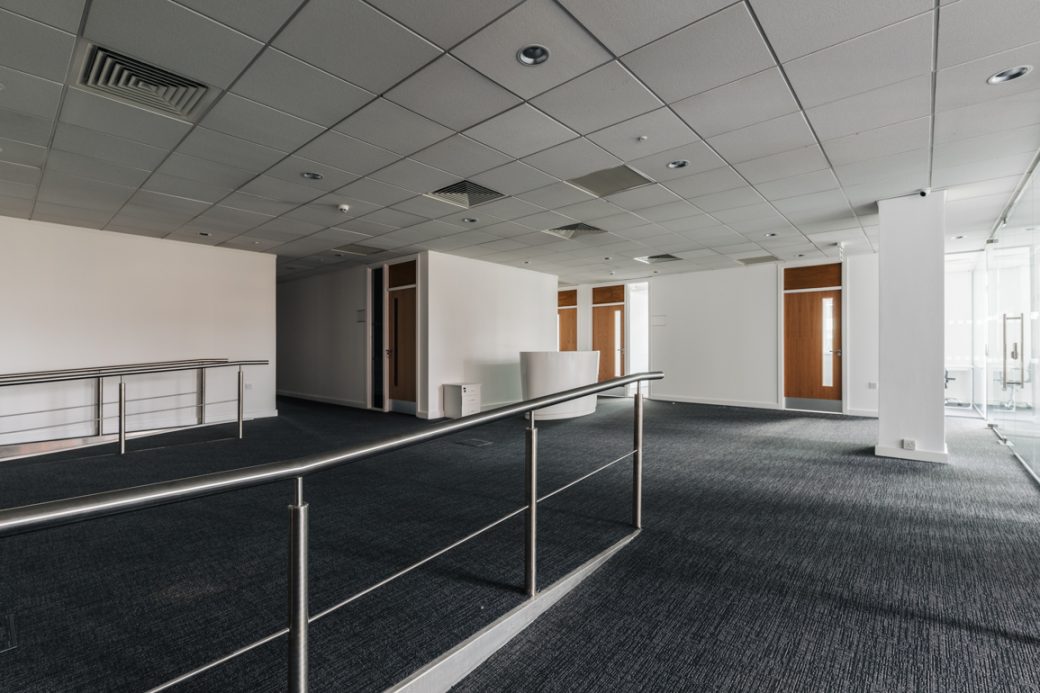 City Centre Skyline Office Filming Location with Rooftop in Manchester