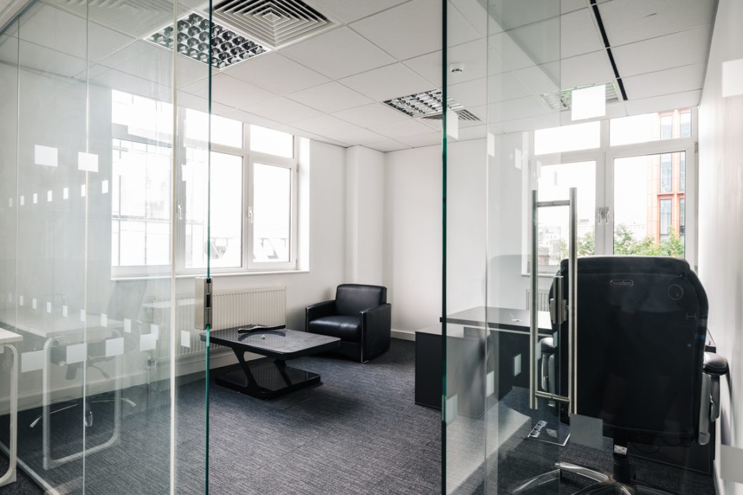 City Centre Skyline Office Filming Location with Rooftop in Manchester