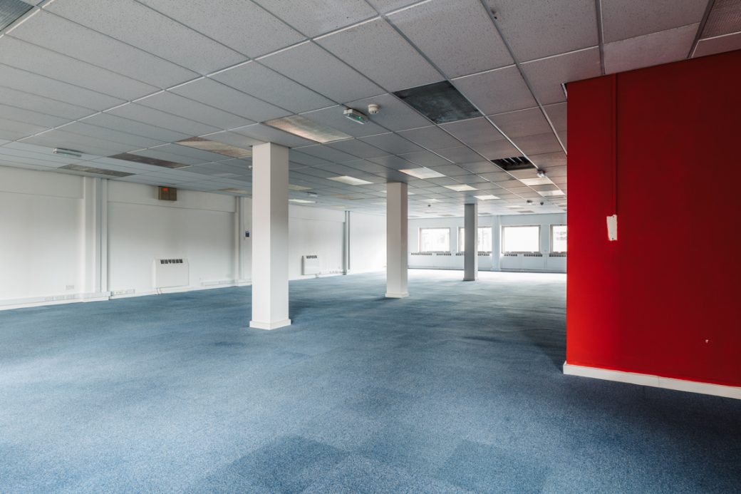 City Centre Skyline Office Filming Location with Rooftop in Manchester