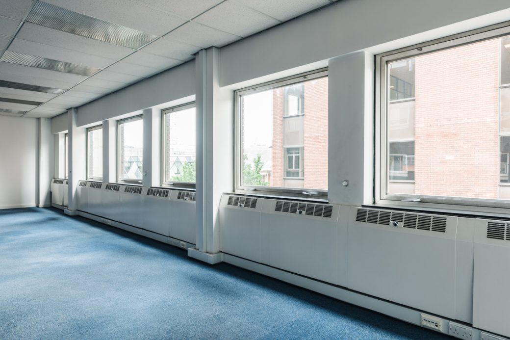City Centre Skyline Office Filming Location with Rooftop in Manchester