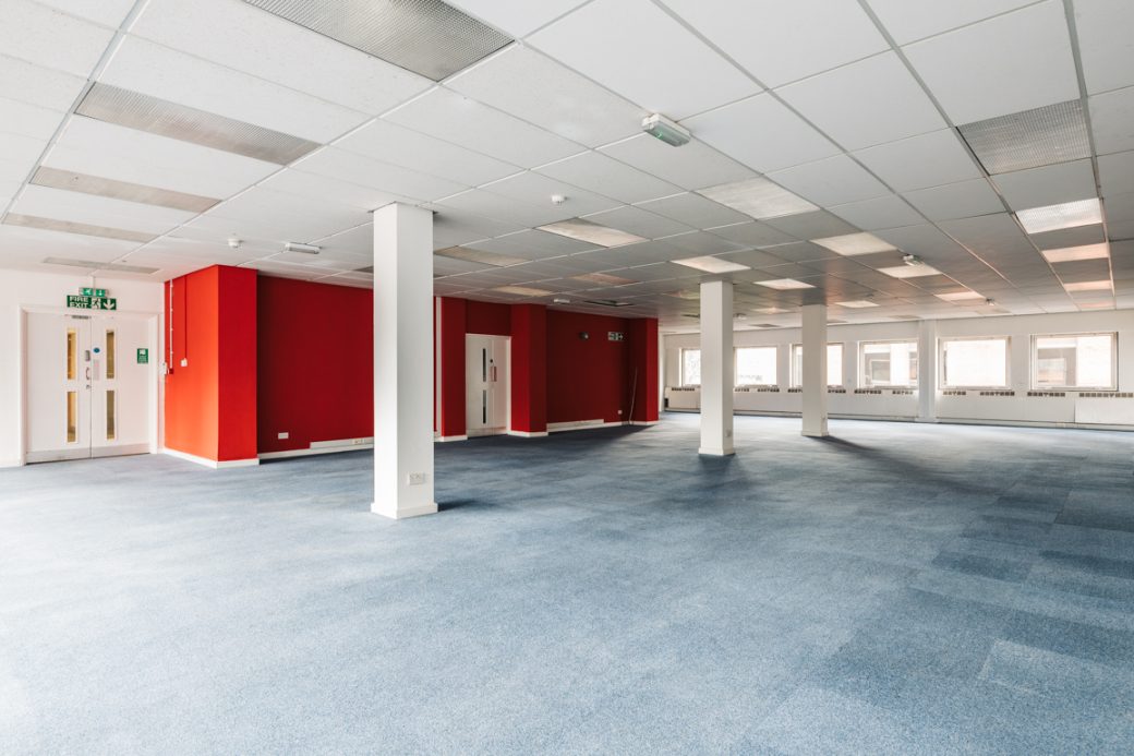 City Centre Skyline Office Filming Location with Rooftop in Manchester