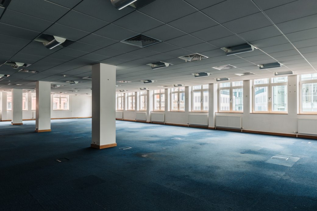 City Centre Skyline Office Filming Location with Rooftop in Manchester