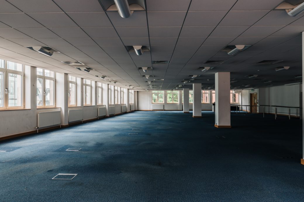 City Centre Skyline Office Filming Location with Rooftop in Manchester