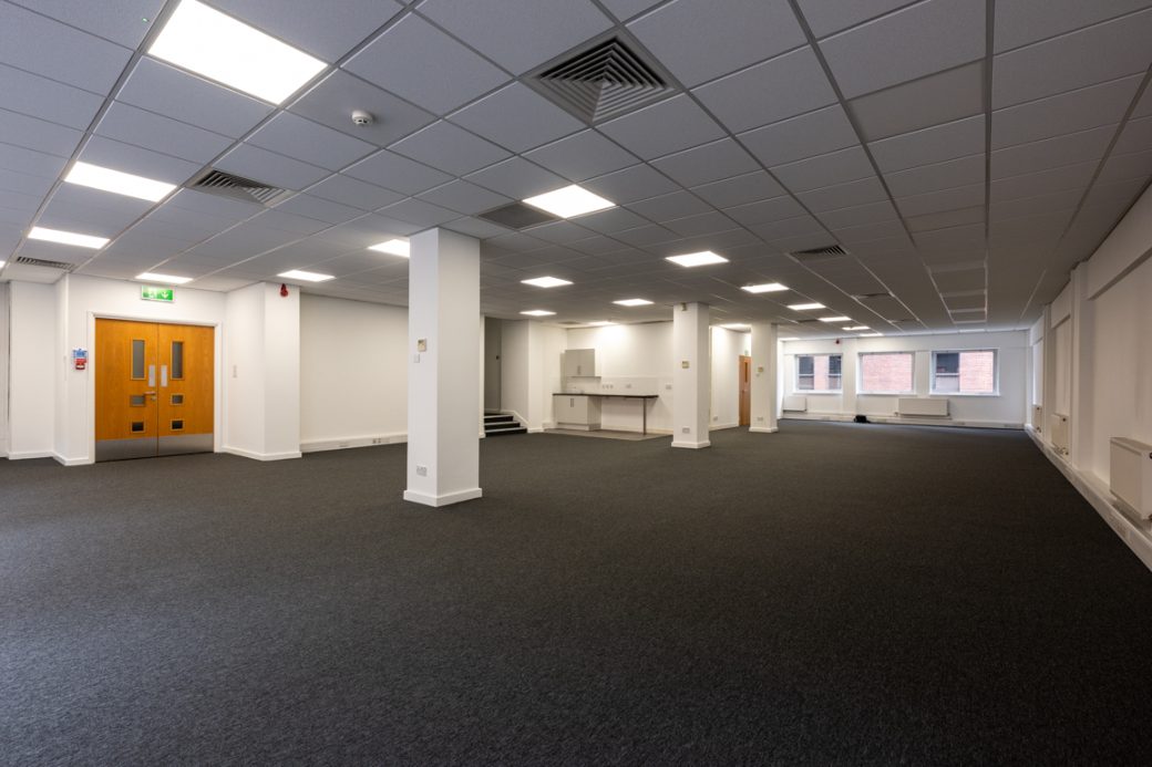 City Centre Skyline Office Filming Location with Rooftop in Manchester