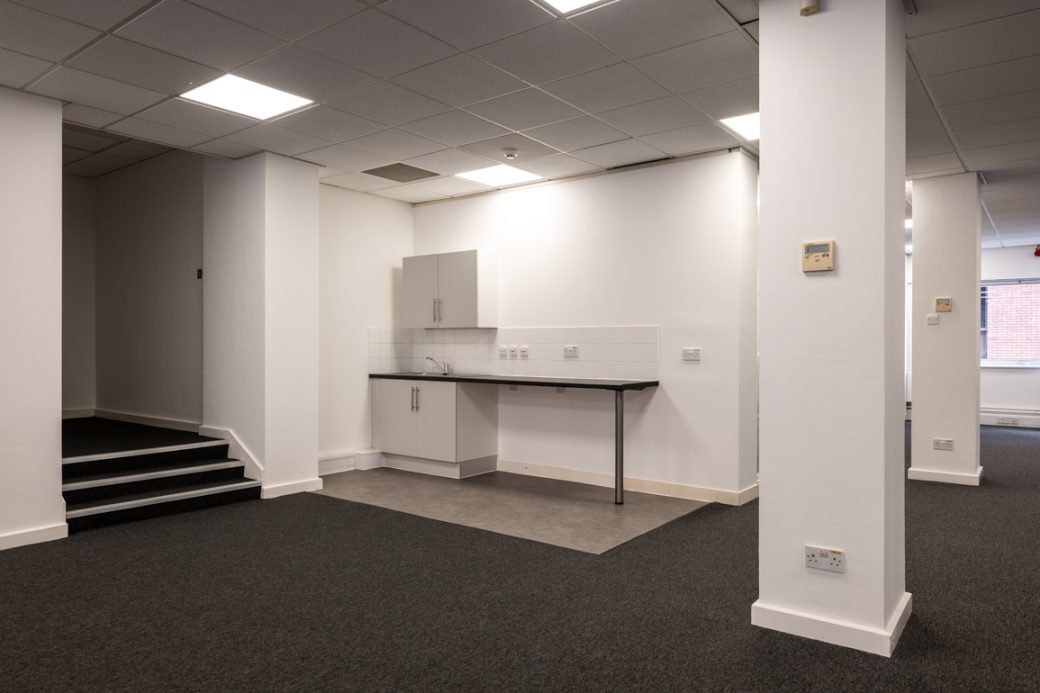 City Centre Skyline Office Filming Location with Rooftop in Manchester