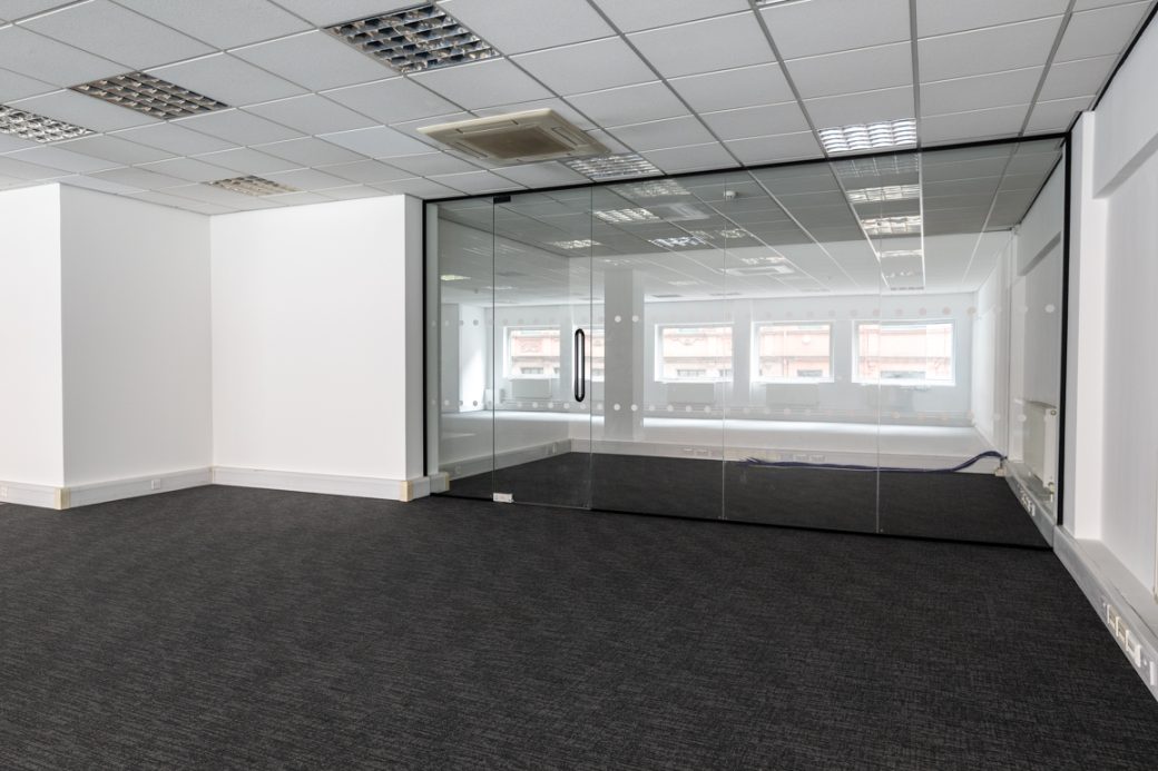 City Centre Skyline Office Filming Location with Rooftop in Manchester
