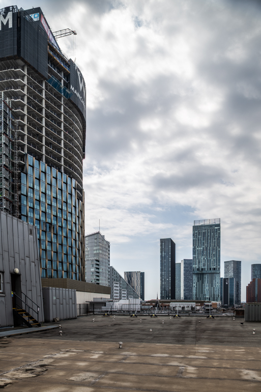 City Centre Skyline Office Filming Location with Rooftop in Manchester