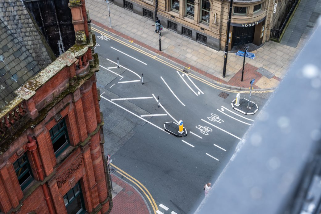 City Centre Skyline Office Filming Location with Rooftop in Manchester