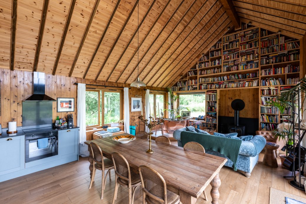 Alpine-style Cabin Shoot Location in Yorkshire