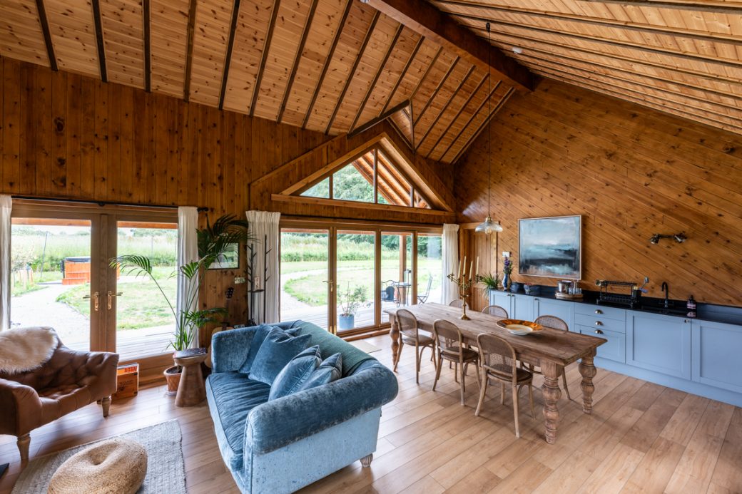 Alpine-style Cabin Shoot Location in Yorkshire
